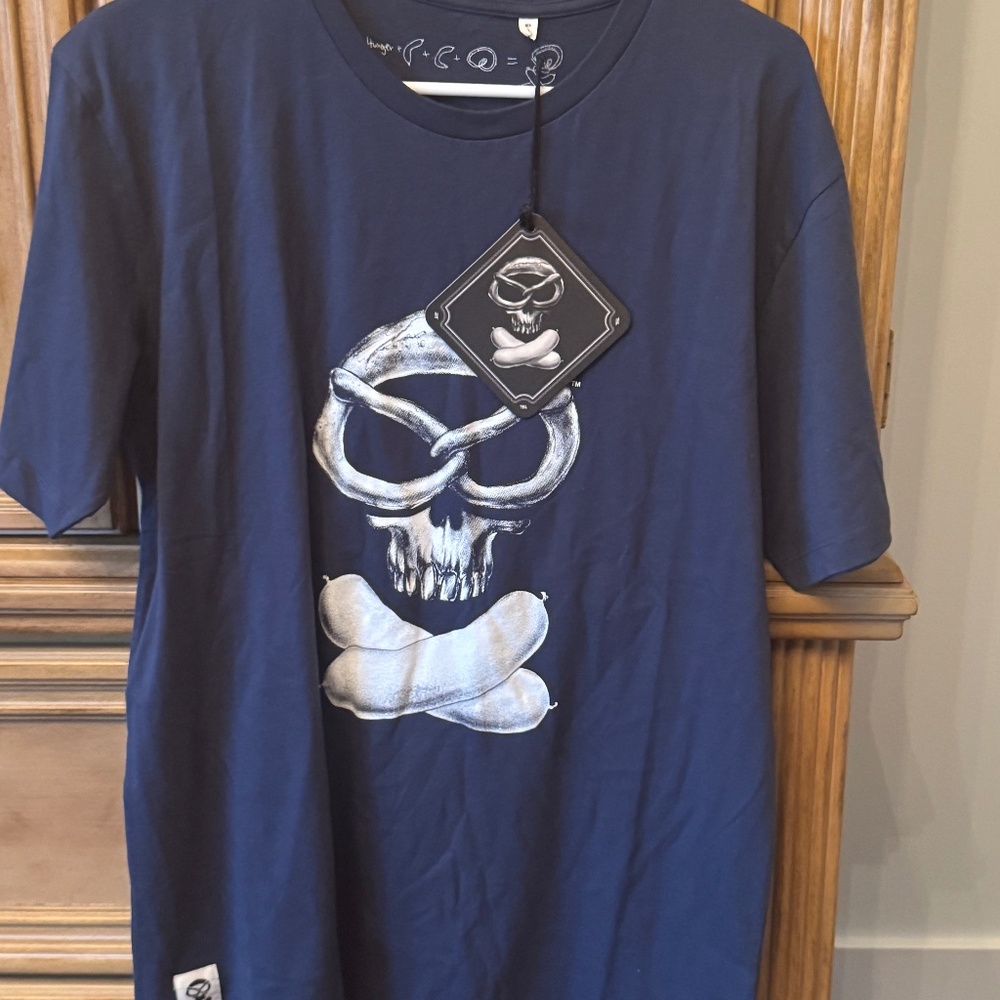 German pretzel Brautwurst Tee Shirt